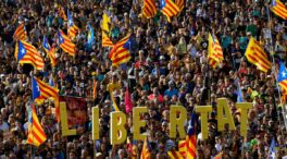 El independentismo catalán celebra dividido una Diada con gritos de «traidor» a Aragonès