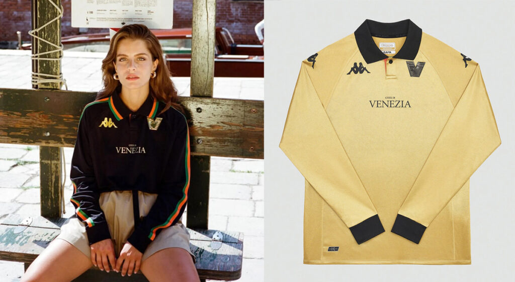La camiseta del equipo del Venezia se ha convertido en todo un objeto de deseo