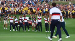 Estados Unidos saca las garras ante Europa y no tira la toalla en la Ryder Cup