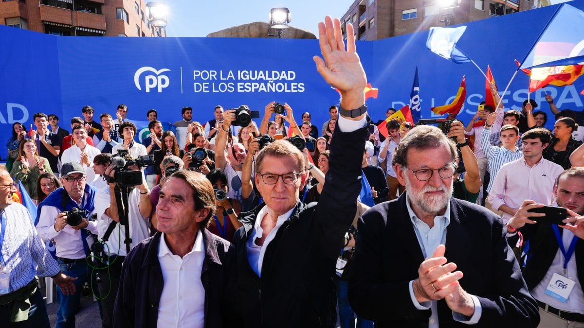 El PP saca músculo en un acto masivo contra la amnistía a dos días de la investidura de Feijóo