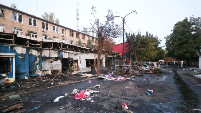 Rusia asegura que el ataque contra el mercado de Konstantinovka fue perpetrado por Ucrania