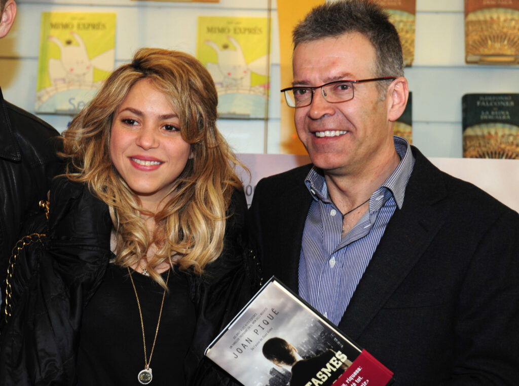 Shakira y su exsuegro, Joan Piqué