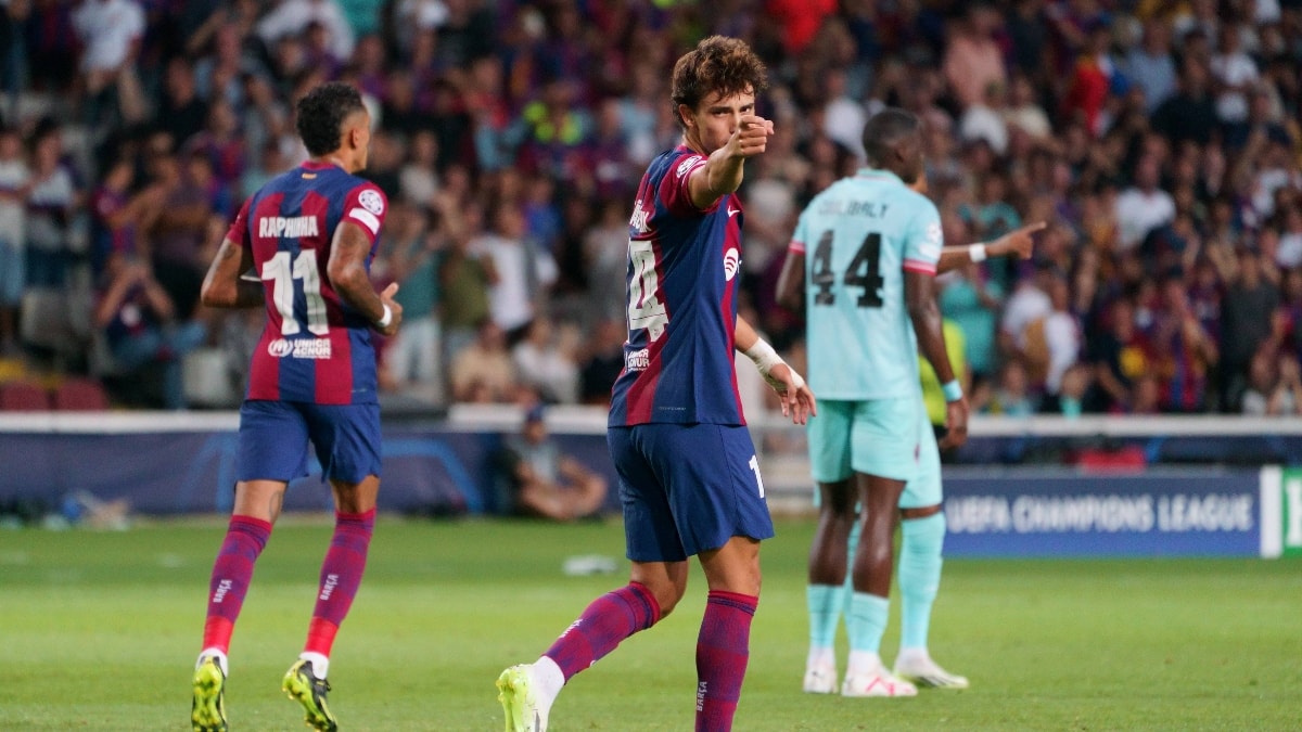 Los ‘Joãos’ elevan a un Barça que finiquita con una ‘manita’ al Amberes en Champions