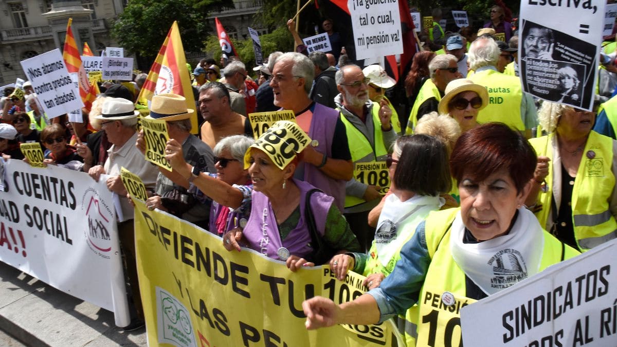 El gasto en pensiones alcanza en septiembre la cifra récord de 12.051 millones, un 10,9% más