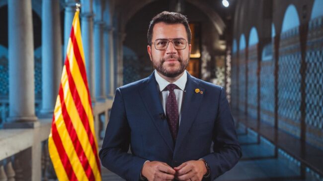Aragonès afirma que la amnistía «no resuelve el conflicto» catalán e insiste en un referéndum