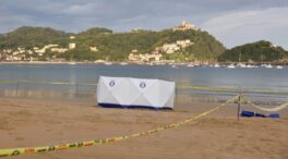 Hallado el cuerpo sin vida de un hombre en la playa de la Concha de San Sebastián