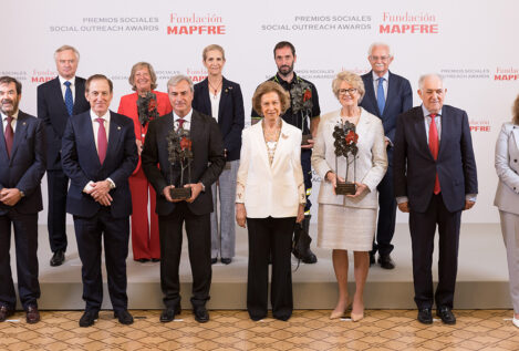 Fundación Mapfre reconoce el compromiso social de Carlos Sainz, Bomberos de Madrid y Brazilfoundation