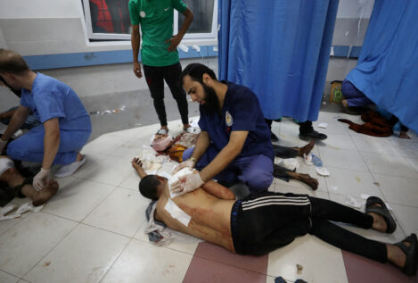 Israel y Hamás se acusan mutuamente de haber bombardeado un hospital en Gaza
