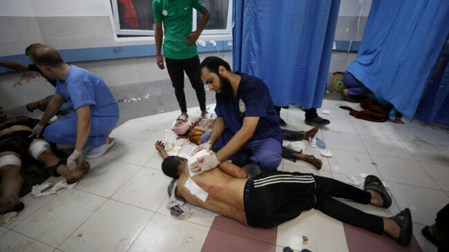 Israel y Hamás se acusan mutuamente de haber bombardeado un hospital en Gaza