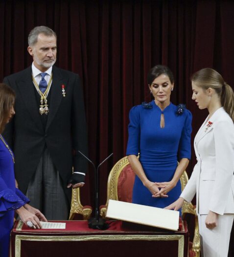 La jura de la Constitución de la princesa Leonor, en imágenes