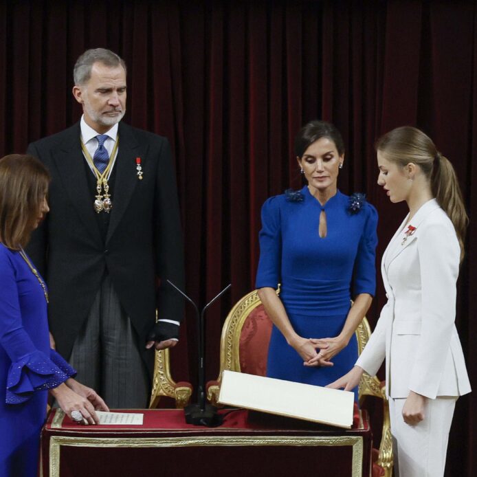 La jura de la Constitución de la princesa Leonor, en imágenes