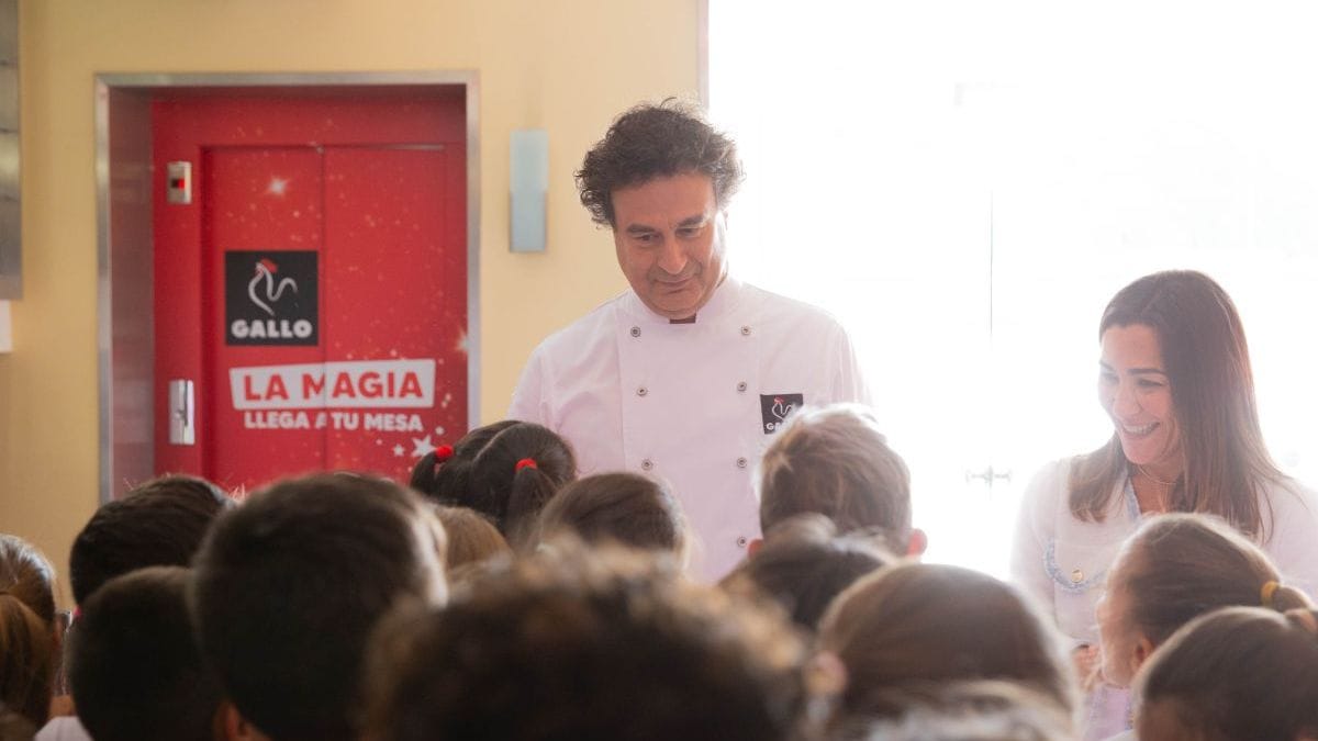 Grupo Gallo celebra «la magia de la pasta infantil» abriendo sus puertas a los escolares de El Carpio