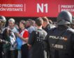 Detenidos seis aficionados del Feyenoord por los altercados en el interior del Metropolitano