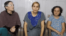 Hamás publica un vídeo en el que tres de las secuestradas piden un intercambio de presos