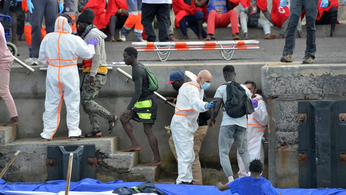 Llegan al País Vasco 36 inmigrantes procedentes de las Islas Canarias