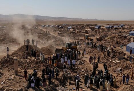 Registrado un terremoto de 6,3 en Afganistán días después de otro que dejó 2.500 muertos