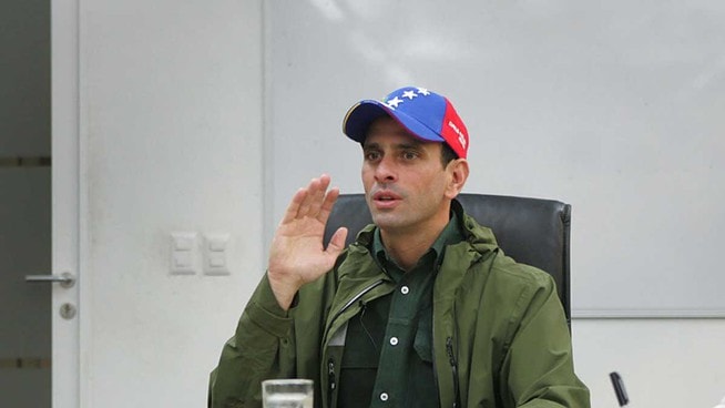 Henrique Capriles retira su candidatura a las primarias de la oposición venezolana