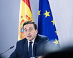 Albares insiste a los Veintisiete que el catalán, gallego y euskera sean «un caso único» en la UE