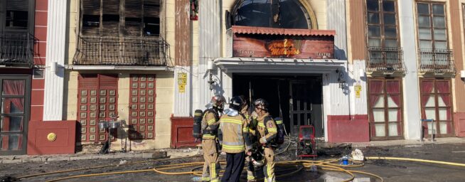 Al menos 13 muertos en el incendio de tres discotecas en Murcia
