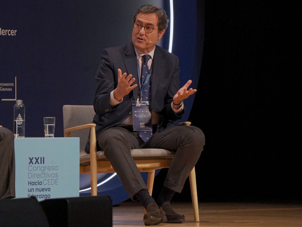 Antonio Garamendi criticó el daño que ha hecho al diálogo social el pacto de PSOE-Sumar.