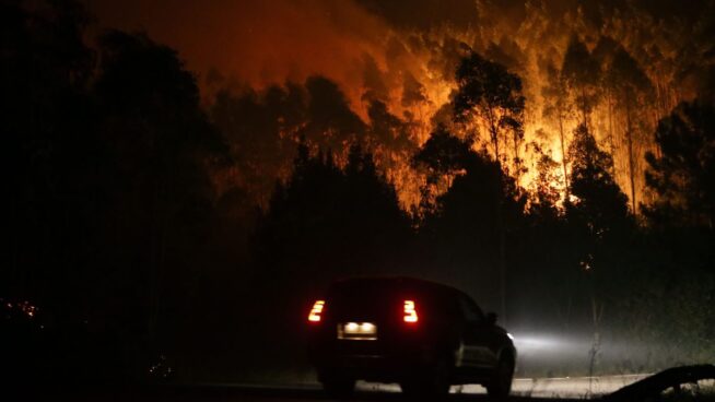 Estabilizado uno de los fuegos y extinguido otro en Orense que ha quemado 110 hectáreas