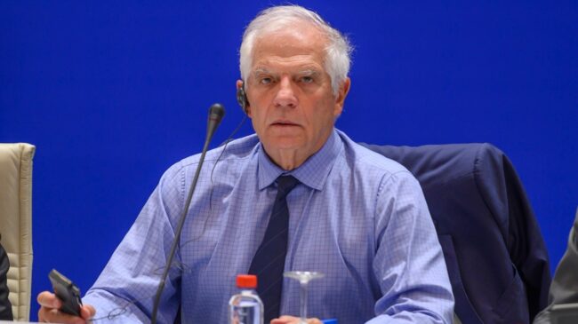 Josep Borrell muestra su apoyo a la entrega de ayuda humanitaria en Gaza
