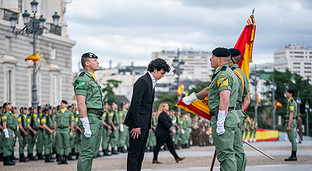 Significado de la jura de bandera de la princesa Leonor y cómo hacerlo sin ser militar