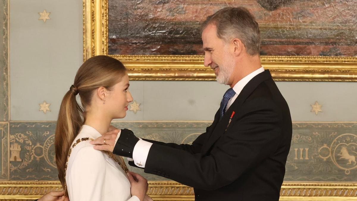 Felipe VI ofrece su apoyo a la Princesa: «Querida Leonor, no estarás sola en tu camino»