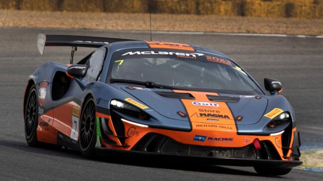 TO 'vuela' a 252 kilómetros por hora en el McLaren 'español' que triunfa en Europa