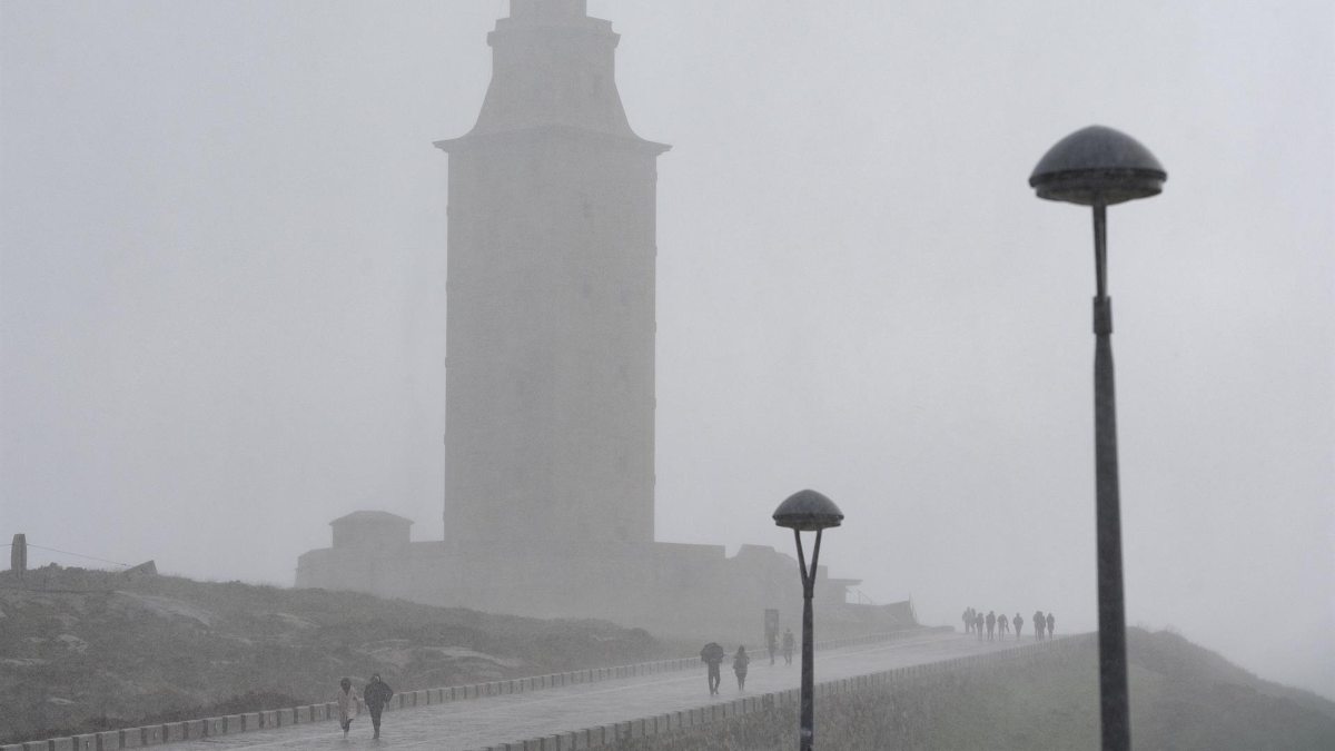 Llega un nuevo frente por el atlántico, con lluvias en la mitad oeste y subida de las temperaturas