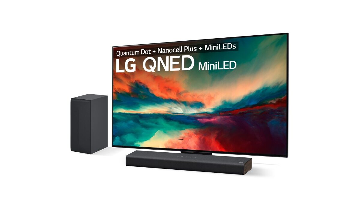 ¡Ofertón!: Ahorra 600€ al comprar tu smart TV LG QNED de 55″ y llévate una barra de sonido totalmente gratis