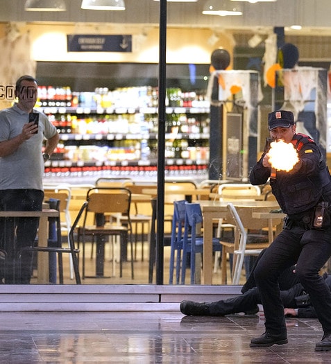 El mayor simulacro terrorista en Cataluña, en imágenes