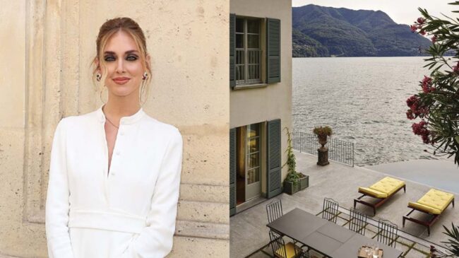 Chiara Ferragni compra una impresionante mansión en Lago di Como: el interior, foto a foto