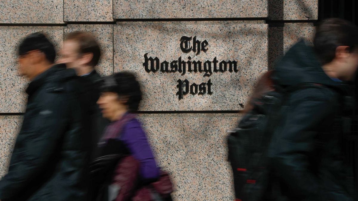 El ‘Washington Post’ echará a 240 periodistas tras exagerar «excesivamente» sus ingresos