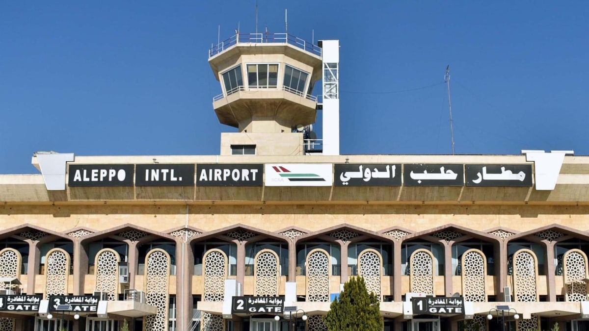 Siria reabre el aeropuerto de Alepo, dañado por ataques de Israel