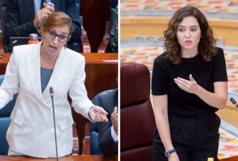Cruce de acusaciones entre Ayuso y Más Madrid en la Asamblea por Israel: «Antisemitas»