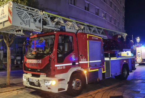 Mueren tres menores y una mujer en un incendio en un edificio del centro de Vigo
