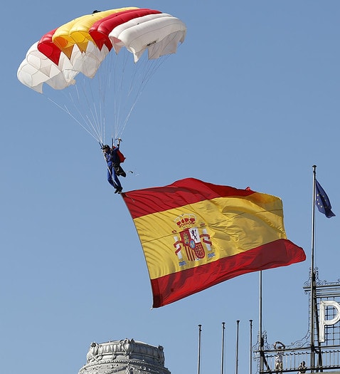 El desfile del Día de la Fiesta Nacional, en imágenes