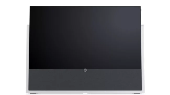 Televisor Loewe Iconic, artesanía en piedra