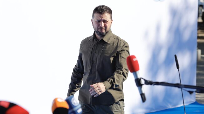 Zelenski llega a la Cumbre de Granada