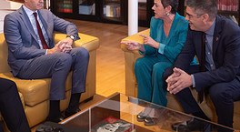 Pedro Sánchez, primer presidente del Gobierno que se reúne con Bildu