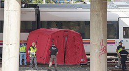 La Policía afirma que el cuerpo de Álvaro Prieto quedó «oculto» hasta que el tren se movió