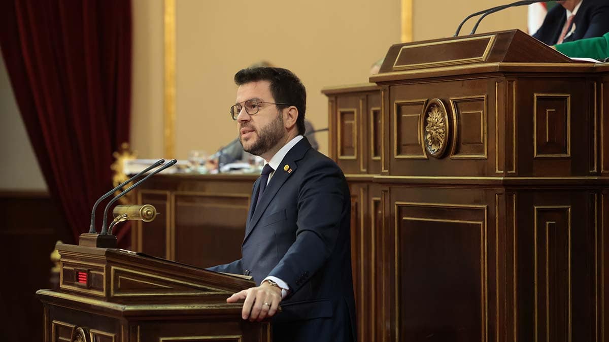 Aragonès defiende la amnistía en el Senado