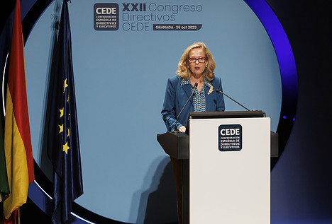 Calviño asegura la «continuidad» en las políticas económicas después de su marcha al BEI