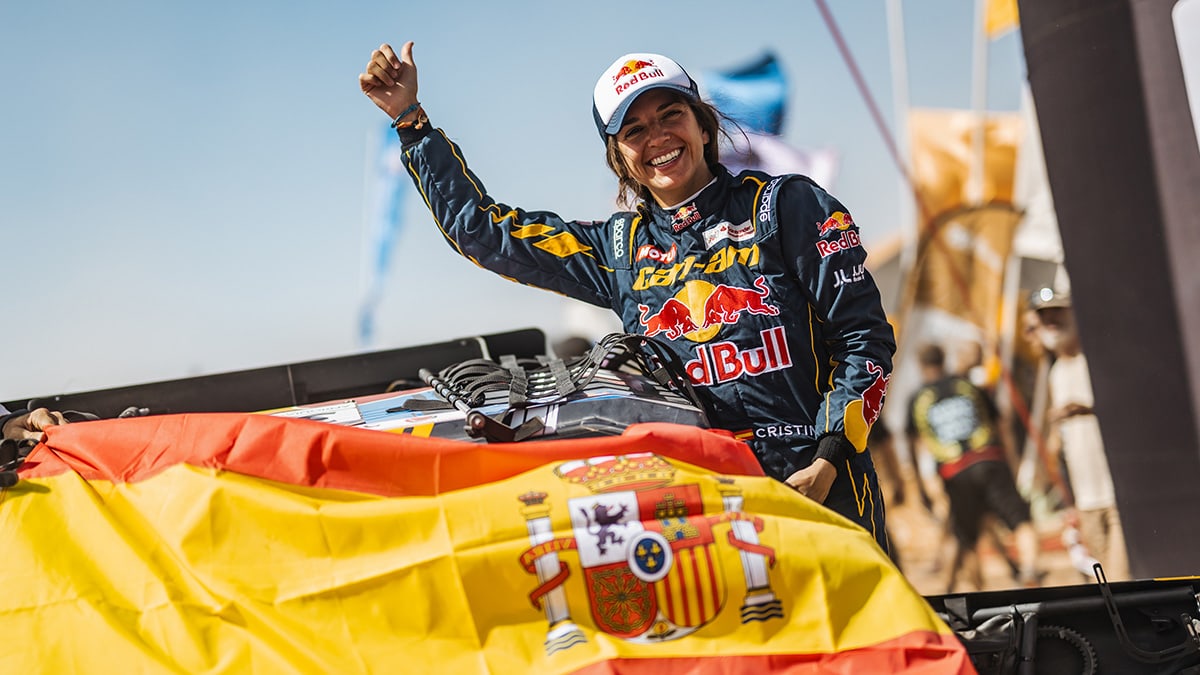 Cristina Gutiérrez, primera española en ganar una etapa del Dakar: «Me costó hacerme valer»