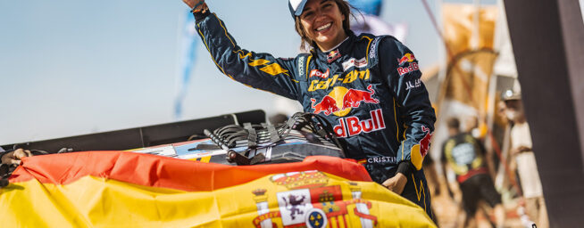 Cristina Gutiérrez, primera española en ganar una etapa del Dakar: «Me costó hacerme valer»