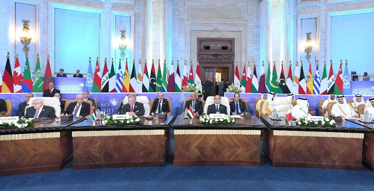 La Cumbre por la Paz de El Cairo acaba sin acuerdo sobre el conflicto entre Israel y Hamás