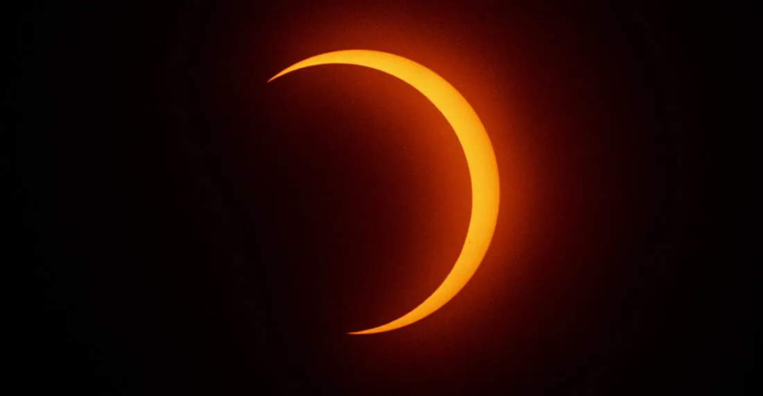 Así se vio el eclipse anular en el continente americano