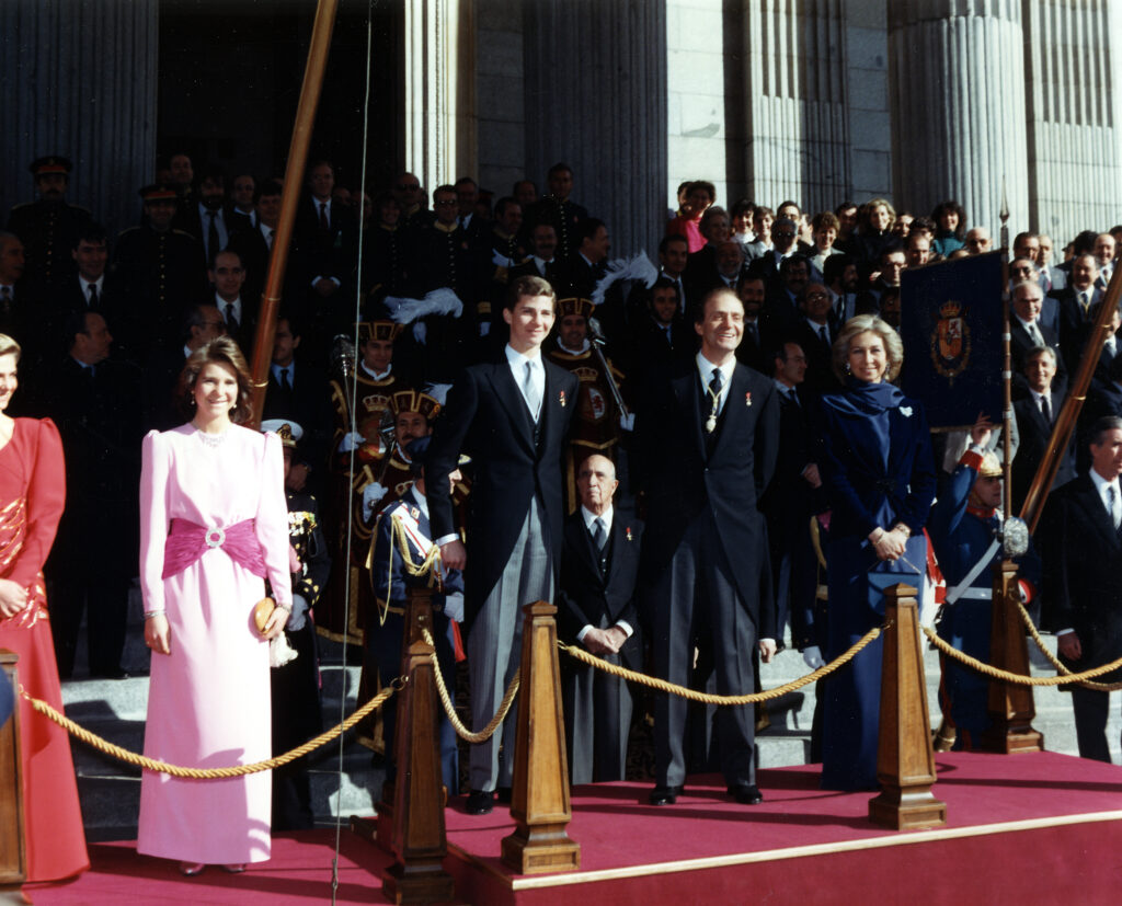 Felipe VI durante su juramento