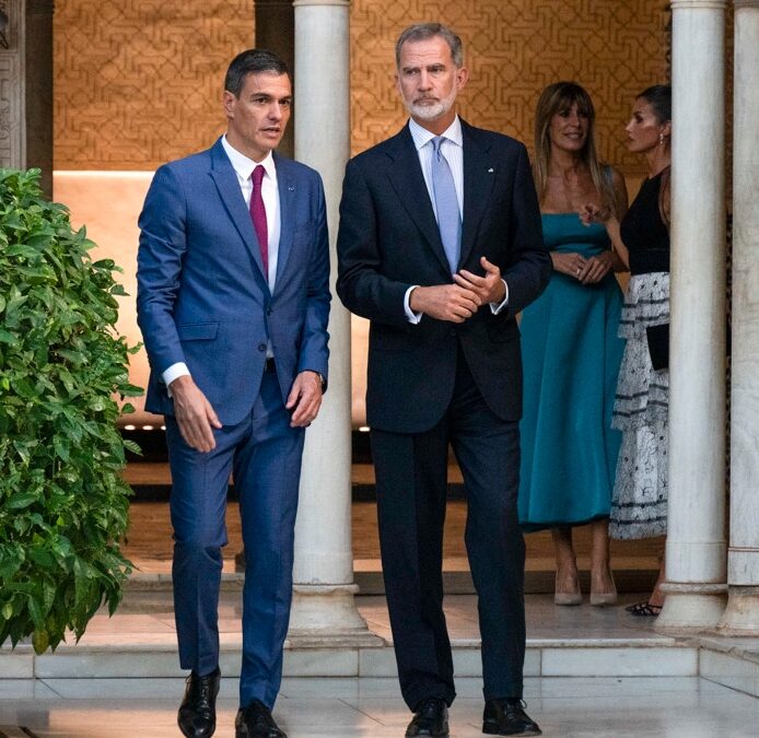 Felipe VI defiende ante Zelenski «la paz verdadera» en Europa sin basarse «en la fuerza»